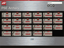 Tablet Screenshot of products.pse-archery.com